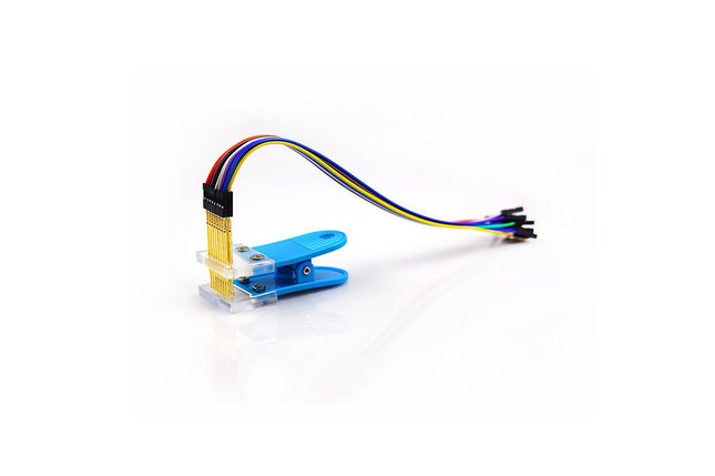 2.54mm Pogo Pin PCB Clip Clamp Fixture (3P - 10P)