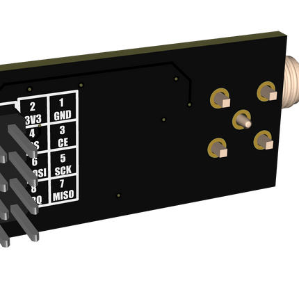 Hackitsune 900MHz RF Module for Flipper Zero – E07-900M10S Sub-GHz Expansion