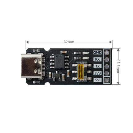 CH340N USB-C to UART TTL Serial Adapter