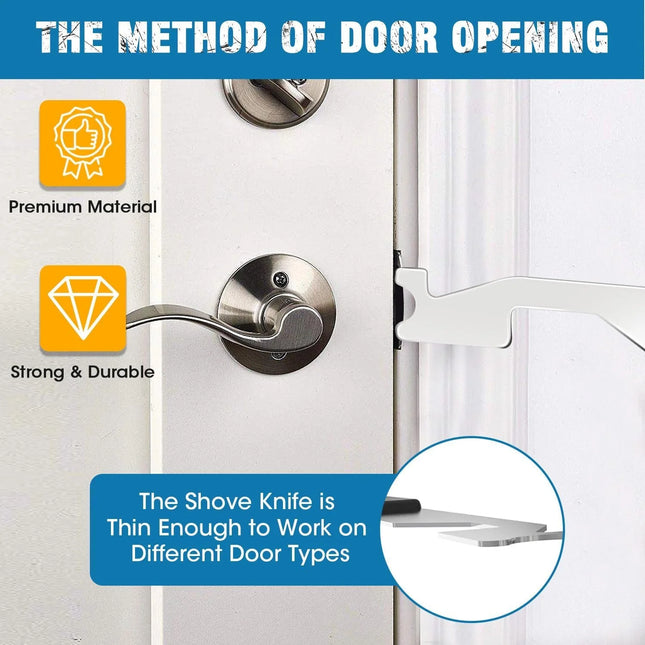 Door Jim Pry Bar – Professional Latch Bypass Tool