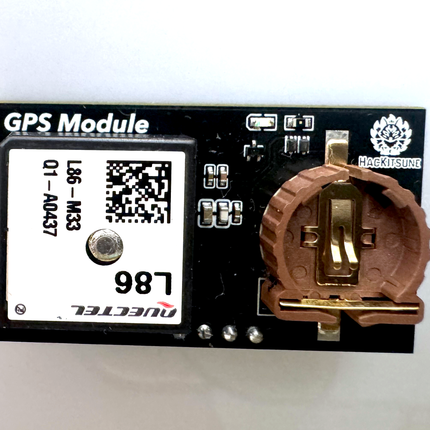 Hackitsune GPS Module for Flipper Zero – Serial NMEA, ESP32 & Arduino Compatible