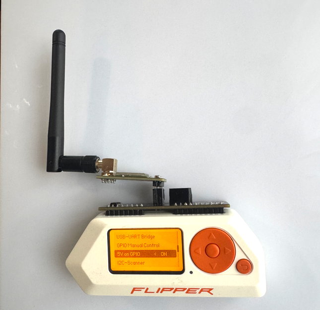 Hackitsune 400MHz RF Module for Flipper Zero – E07-400M10S Sub-GHz Expansion