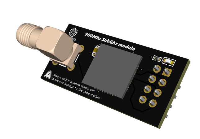 Hackitsune 900MHz RF Module for Flipper Zero – E07-900M10S Sub-GHz Expansion