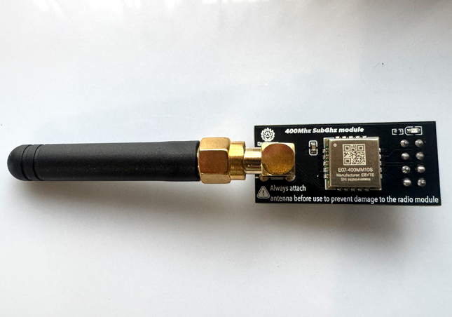 Hackitsune 400MHz RF Module for Flipper Zero – E07-400M10S Sub-GHz Expansion